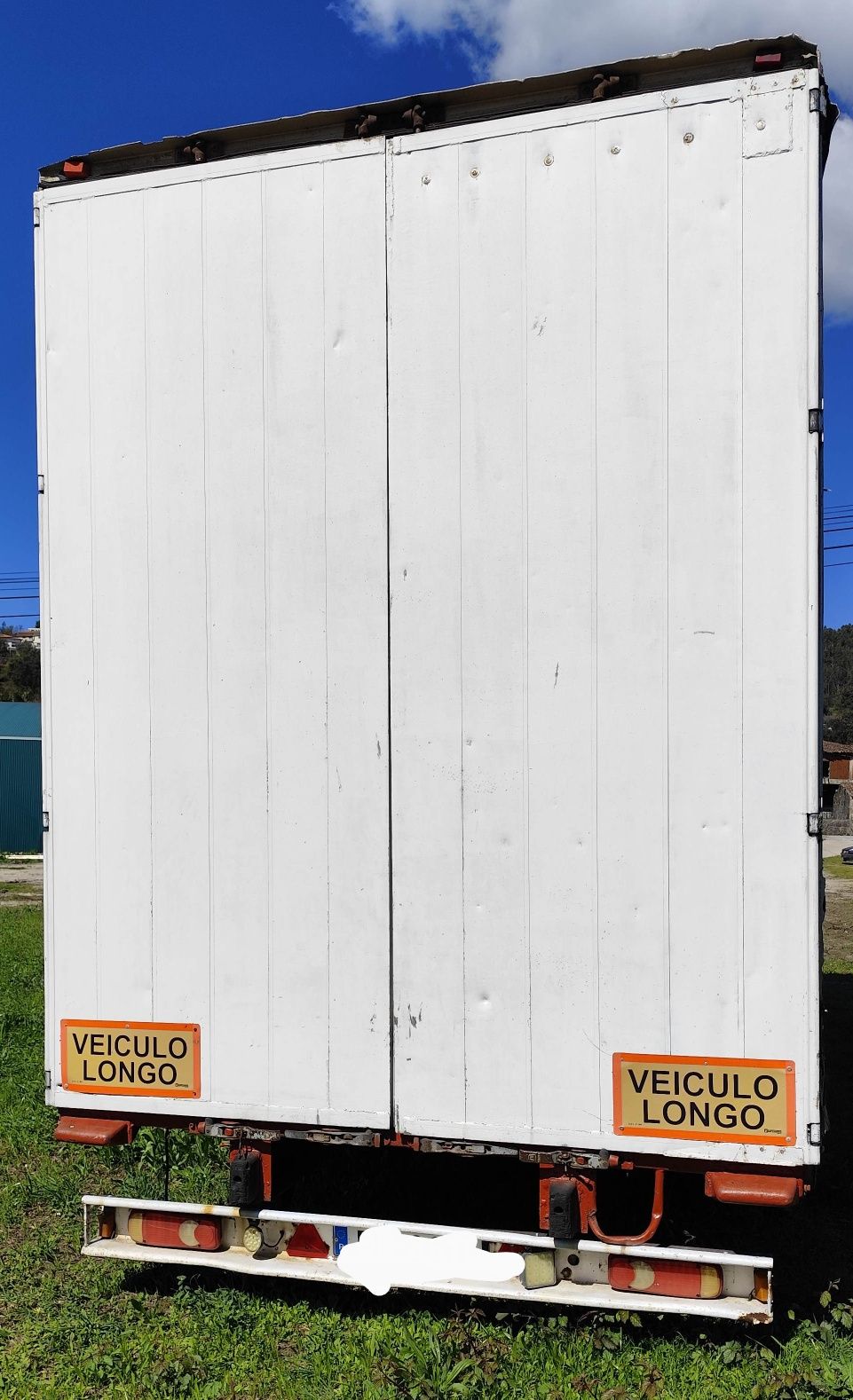 Reboque de cortinas de 3 eixos