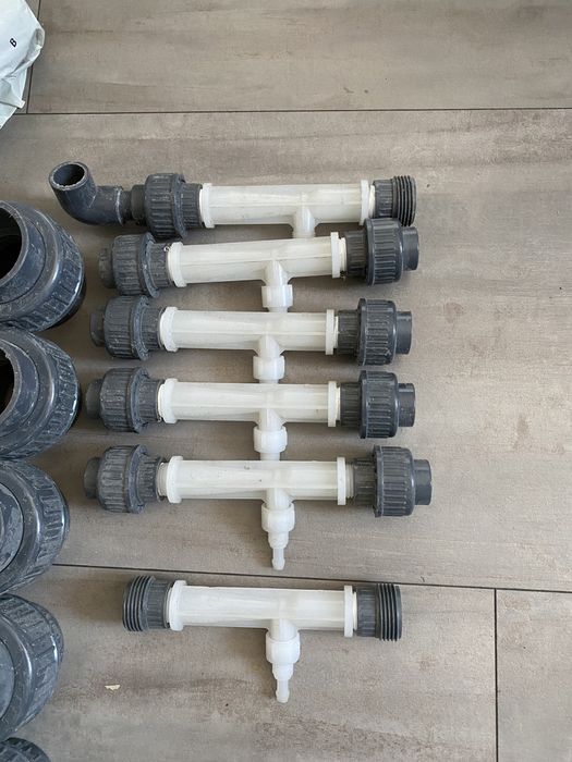 Trójnik EFFAST 90 do wklejenia 20x20x20 Nowe Oryginał