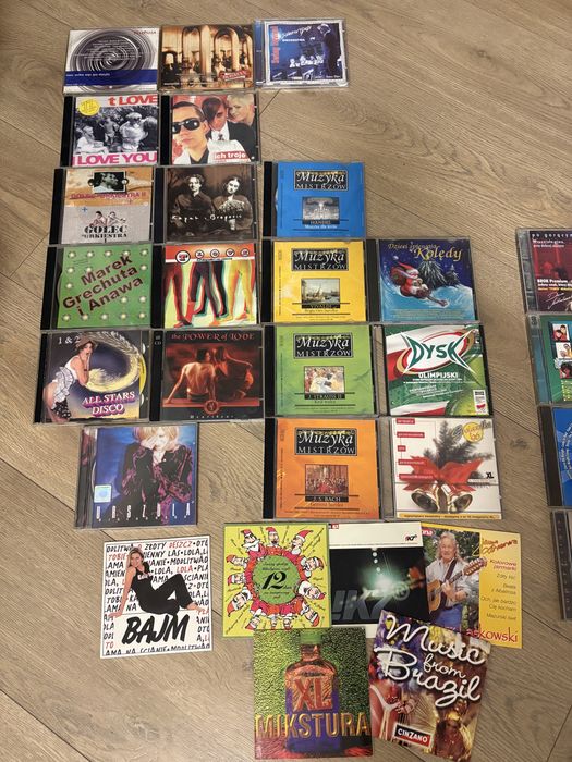 Płyty CD z lat 80/90