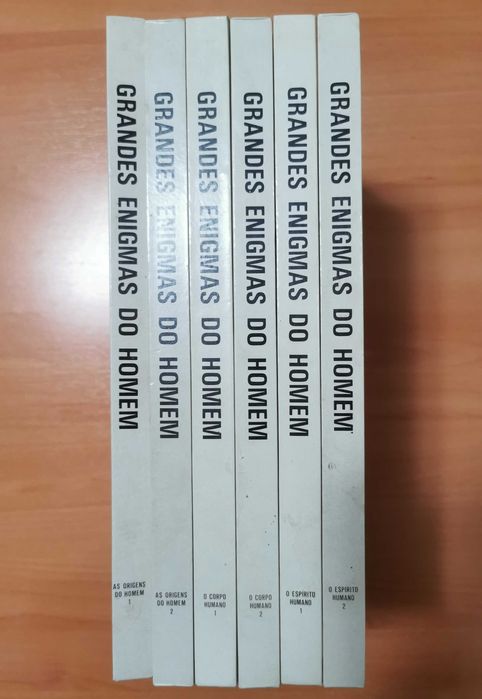 Coleção "Grandes Enigmas do Homem" - 6 Volumes