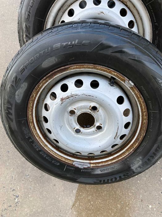 Колеса 175/70 R13 ланос-сенс з резиною Bridgestone літо 4 шт.
