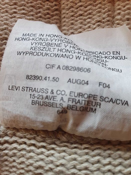 Casaco / Malha Levis Strauss, original - USA