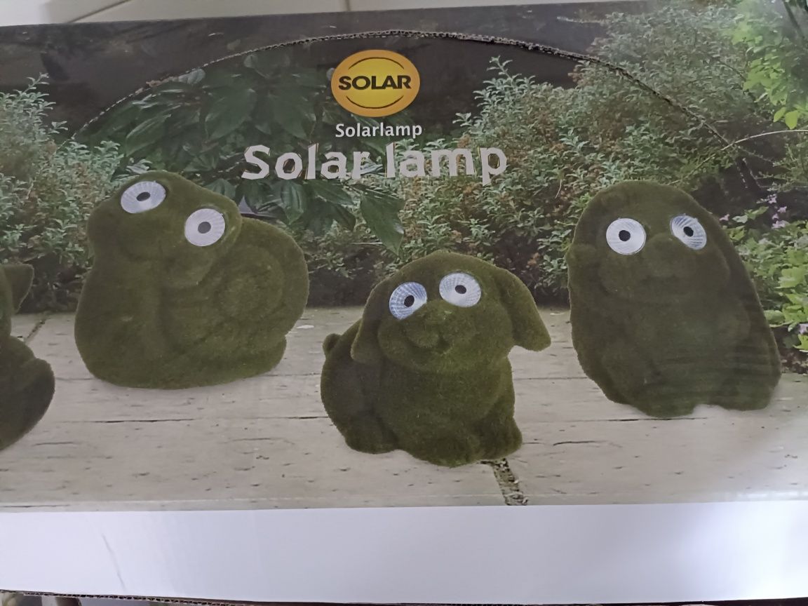 Lampki solarne figurki zwierzaki