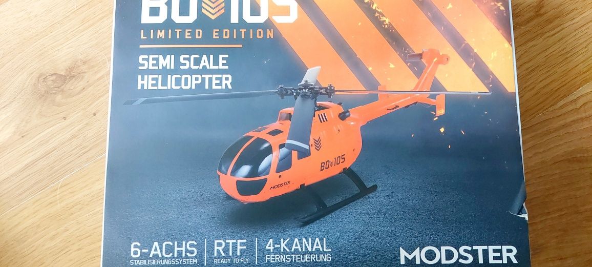 Helikopter jednowirnikowy Modster.