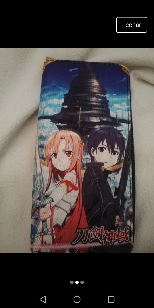 Carteira do sword art online