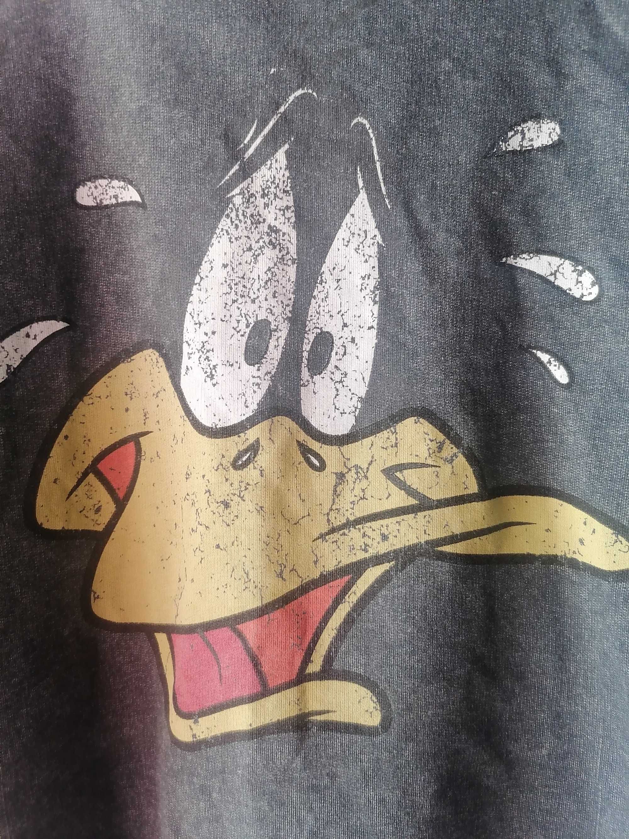 Koszulka bluzka z kapturem kaczor Daffy 164 Looney Tunes reserved