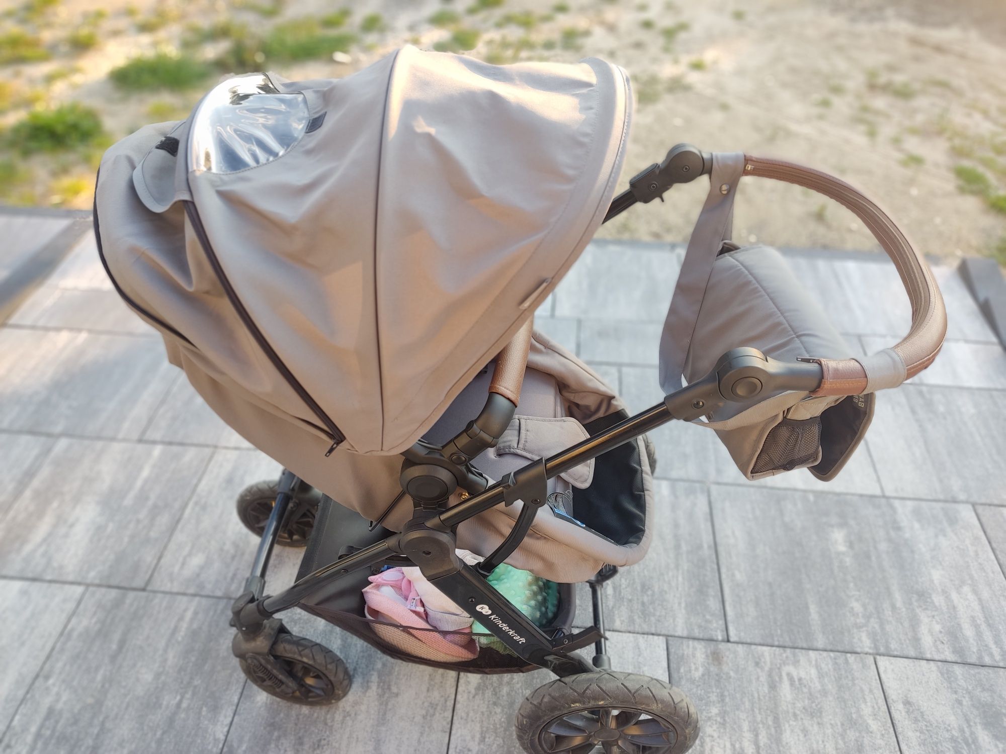 Wózek dziecięcy KINDERKRAFT MOOV wielofunkcyjny 3W1