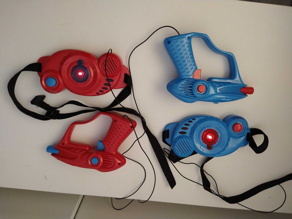 Pistolety laserowe na podczerwień 2 graczy Laser Command Lazer Tag