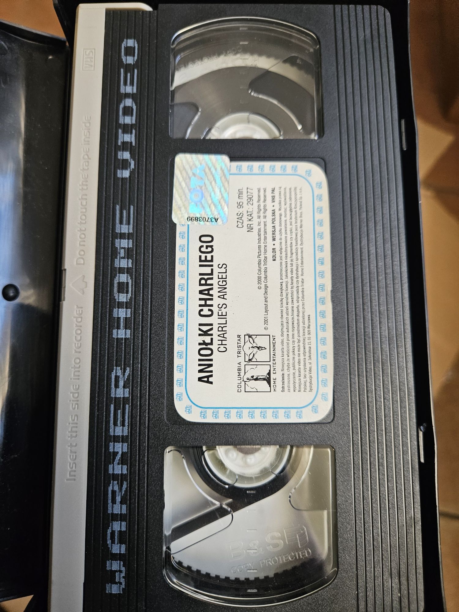 Aniołki Charliego - VHS stan idealny