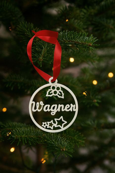 Bolas de Natal personalizadas