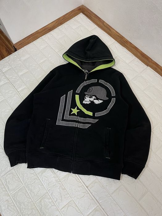 Metal Mulisha zip hoodie vintage sk8 rap ск8 неп зіп худі рок метал