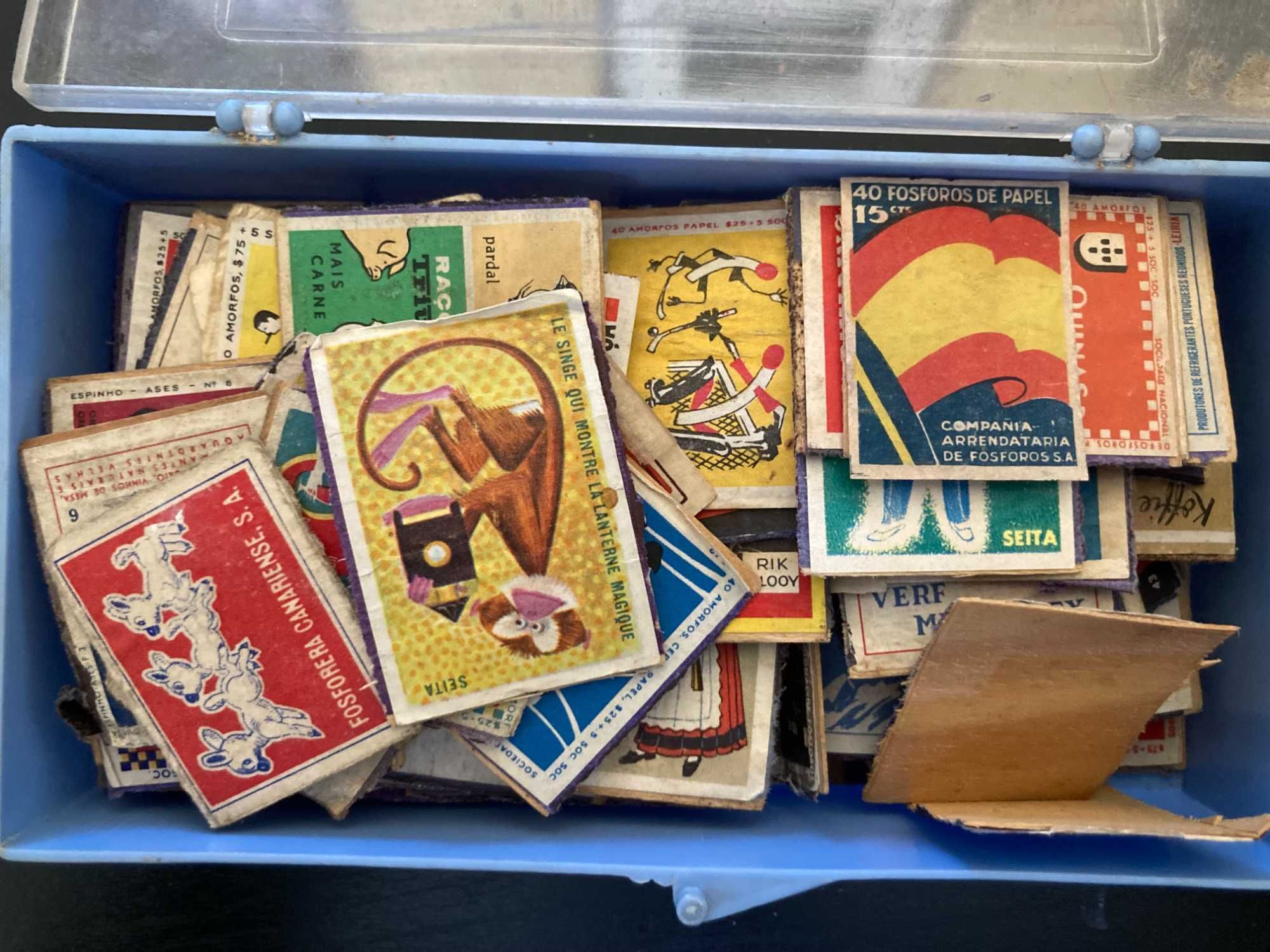 Milhares de Caixas, Carteiras e Etiquetas de Fósforos,  Anos 1950/90