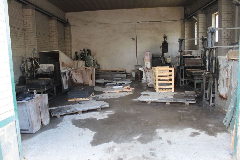 Продається майновий комплекс з обробки природного каменю