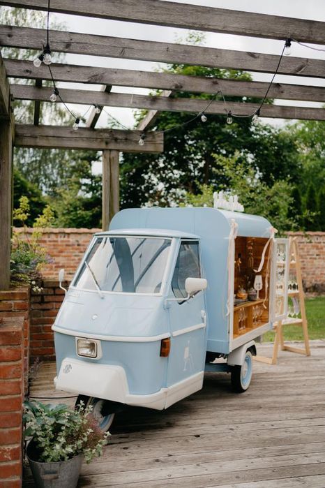 Prosecco van, Piaggio Ape, mobilny bar, event- wolne terminy