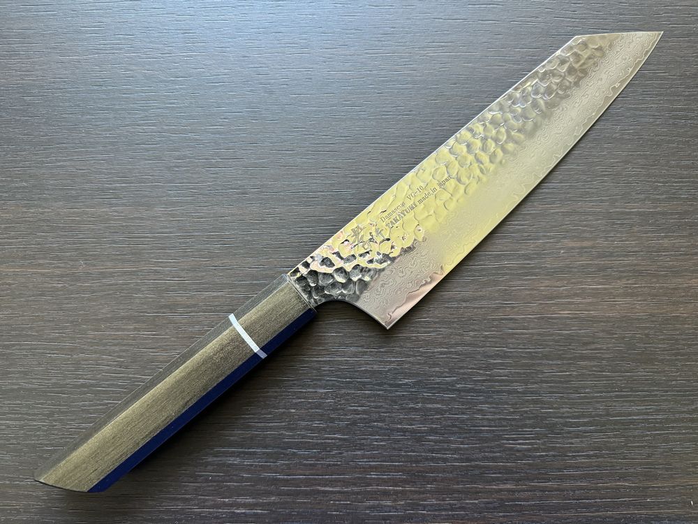 Профессиональный кухонный нож KitcheNavi x Sakai Takayuki Santoku