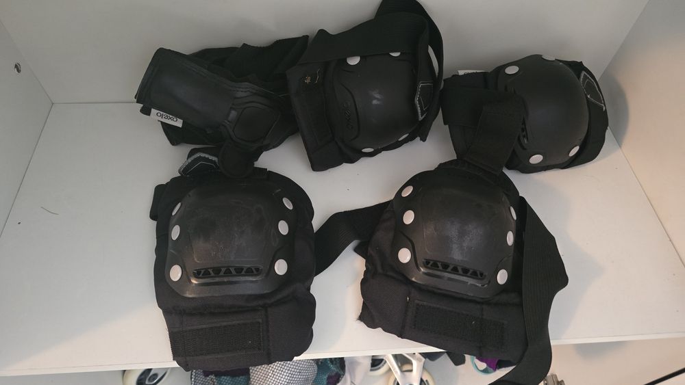 Ochraniacze na rolki, deskorolki, hulajnogi Oxelo Fit 500