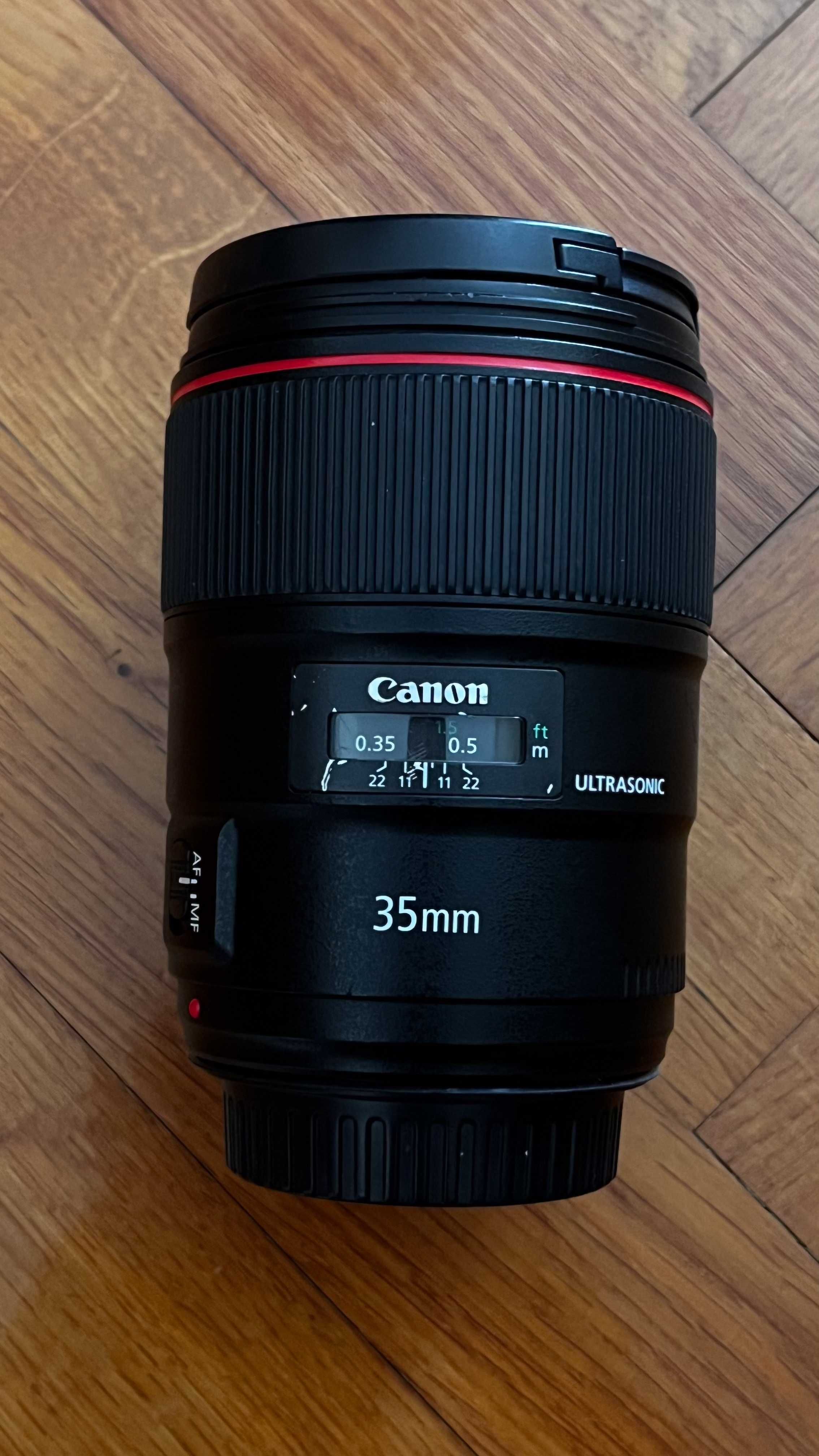 Lente Canon EF 35mm f/1.4 L II USM