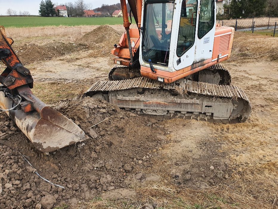 koparka atlas 1504 LC części podwozie ramiona siłownik hydrauliczny