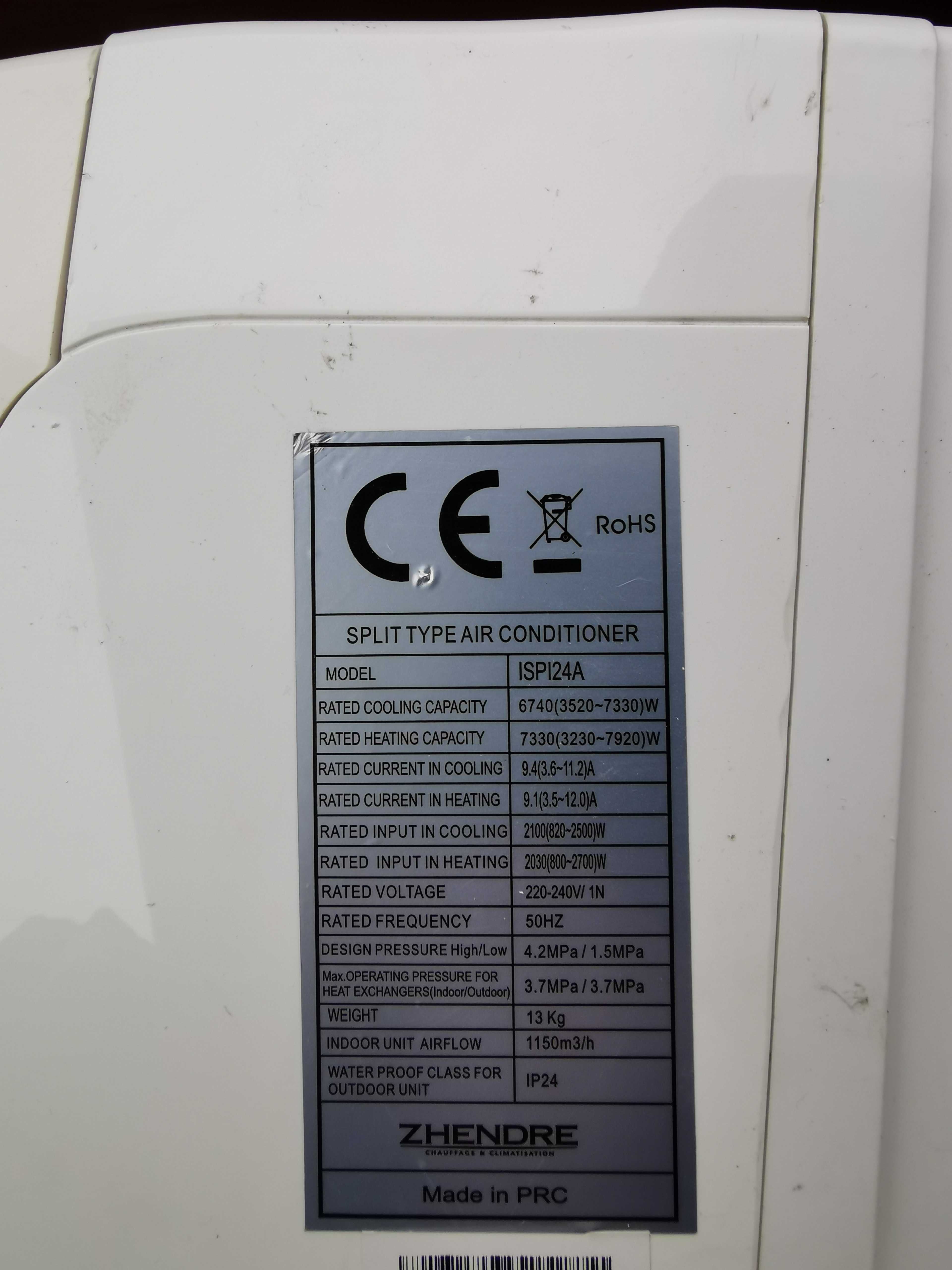 Klimatyzacja zehendre
