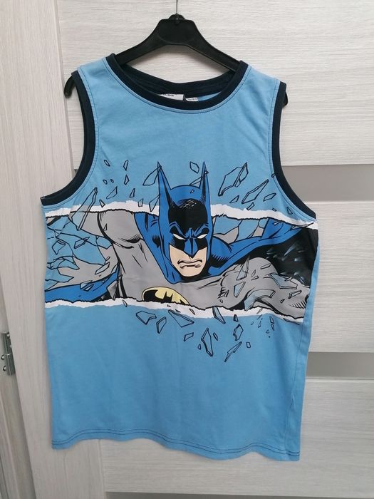 Koszulka na szerokich ramiączkach Batman rozmiar 146 /152