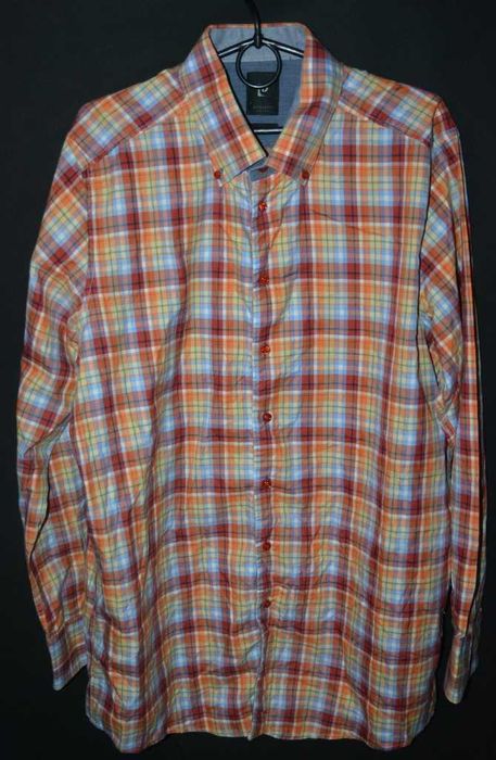 Koszula w kratkę Pierre Cardin XL