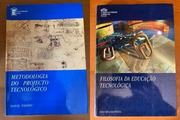 Livros da Universidade Aberta (cada 6€ já c/ portes)