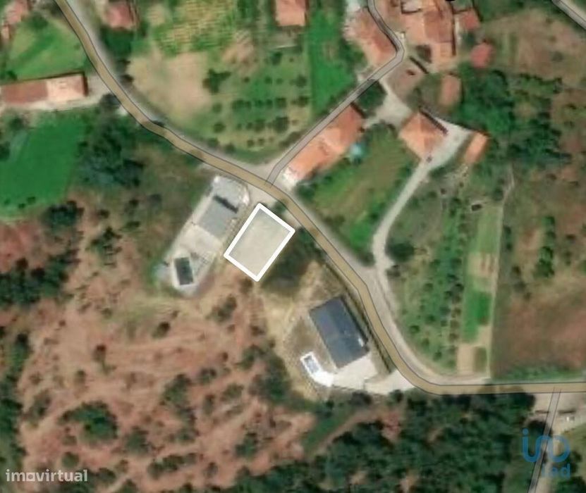 Terreno para construção em Madalena e Samaiões de 514,00 m2