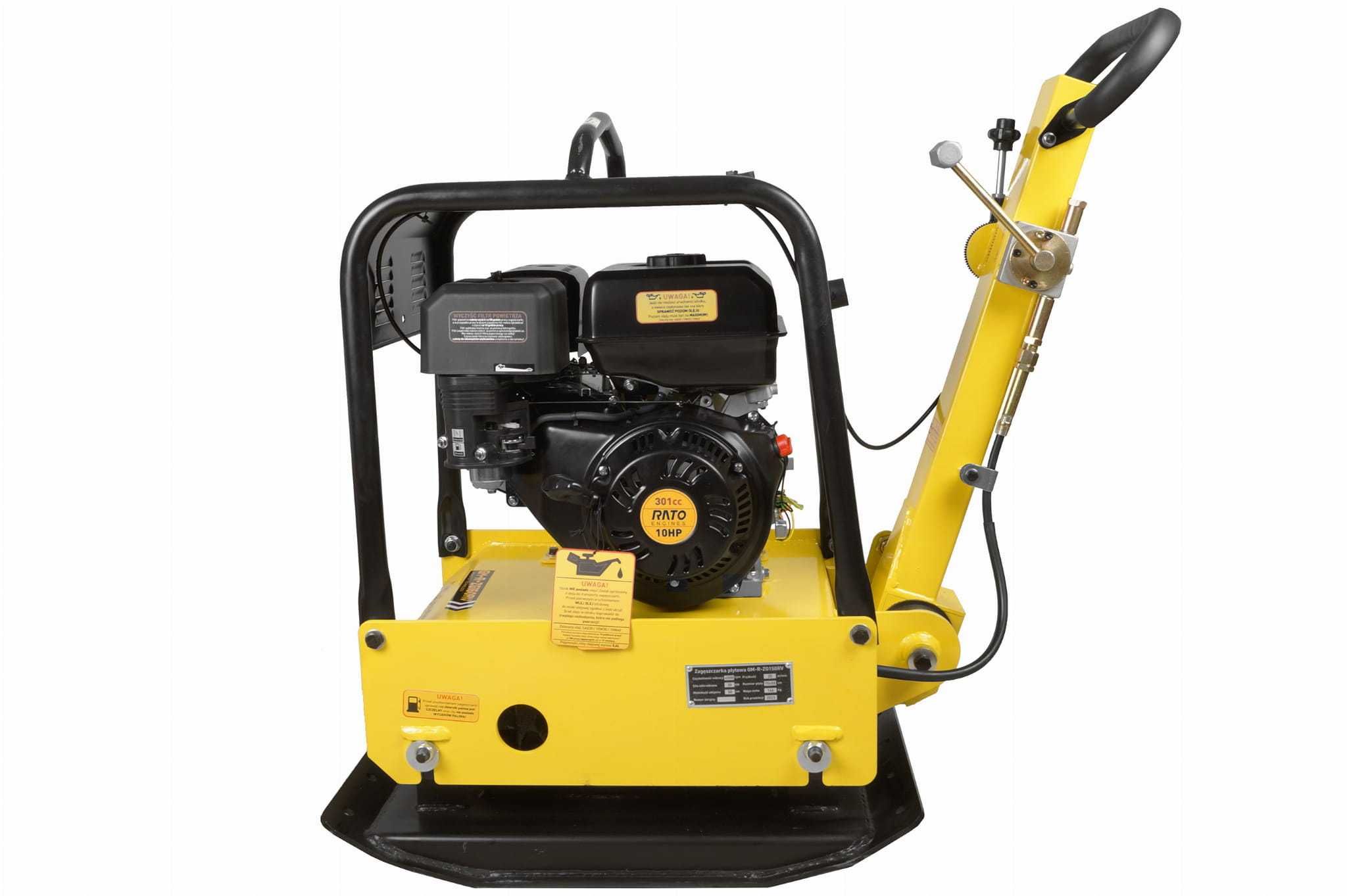 Zagęszczarka spalinowa z rewersem 150kg 10HP GM-R-ZG150RV|WYSYŁKA|