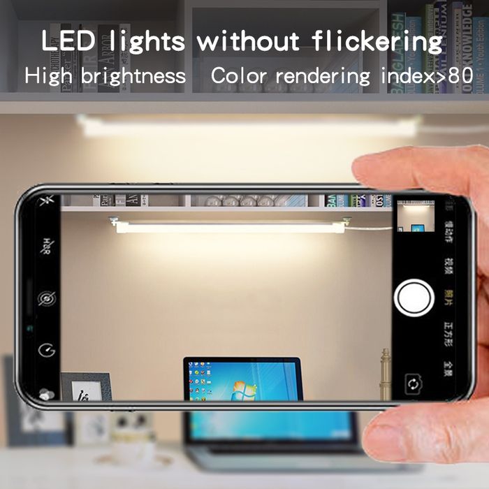 Lampa lampka podszafkowa LED USB 3 kolory  37 cm nocna biurkowa kuchni