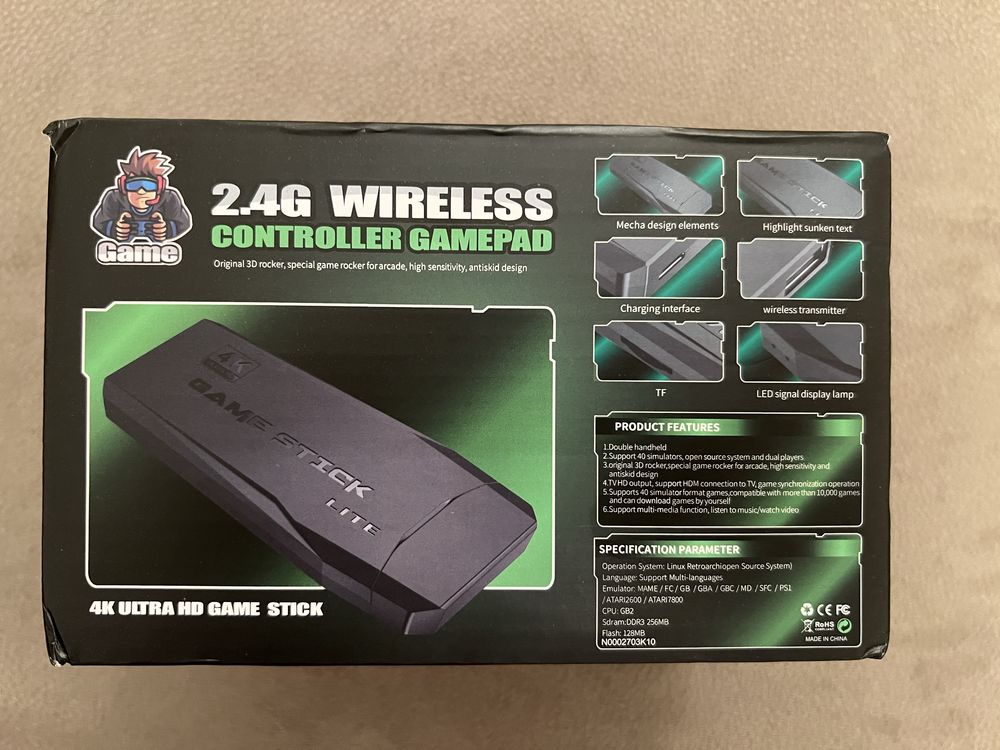 Consola Retro com 20.000 Jogos + 2 Comandos Sem Fios – NOVA!