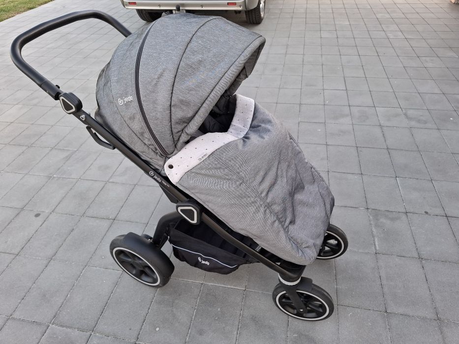 Jedo trim 2w1 wózek spacerówka gondola kola żelowe POLECAM!