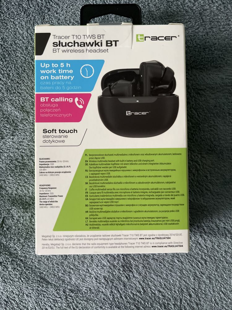 Słuchawki Tracer T10 TWS BT