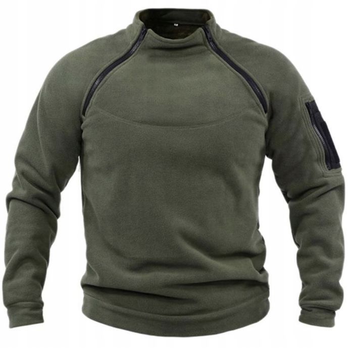 Bluza Polarowa wojskowa zieleń Army polar