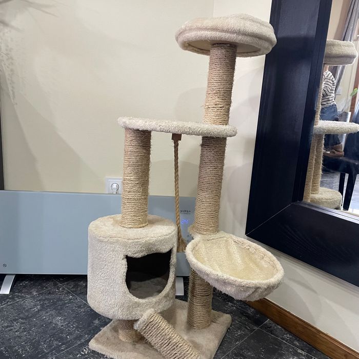 Arranhador ginásio cama gato