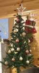 Arvore de Natal com acessórios