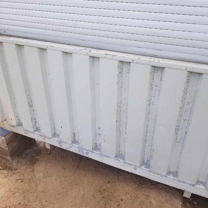 kontener biurowy, budowlany; domek na działkę