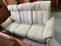 Sofa 3-osobowa + fotel zielona RELAX DOWÓZ DO DOMU