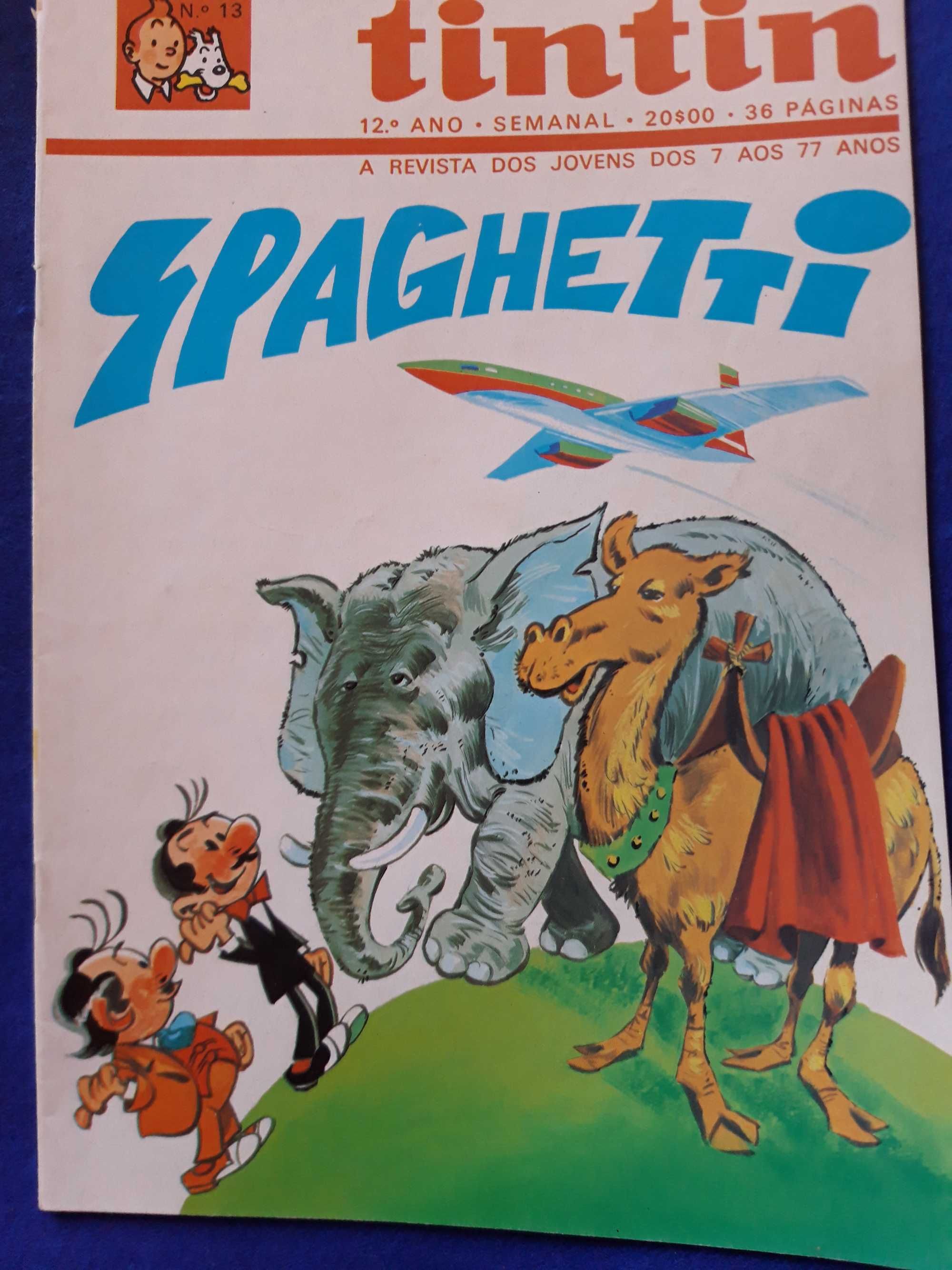 BD - Revistas Tintin. Veja listagem.
