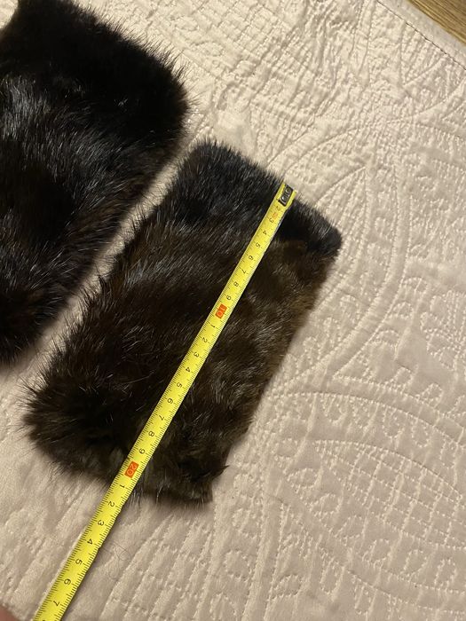 Obszycie mankirty futerko naturalne