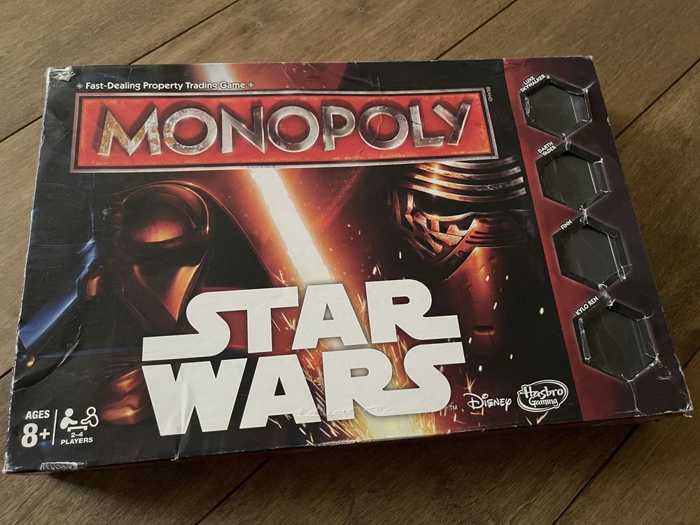 Монополія Star Wars Monopoly монополия настільна гра Hasbro