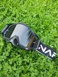Okulary google Gogle Czarne Enduro Quad motor Do kasku typu Cross