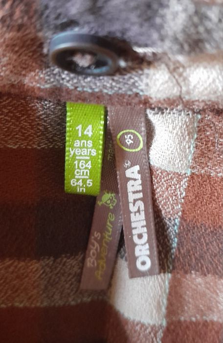 Camisa com capuz - 12/14 anos