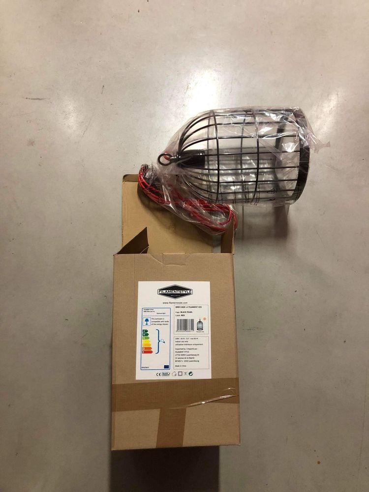 Lampa stojąca lub Lampa wisząca FILAMENSTYLE  33cm BIRDCAGE