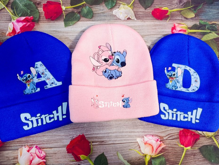 Шапка рукавички стіч stitch