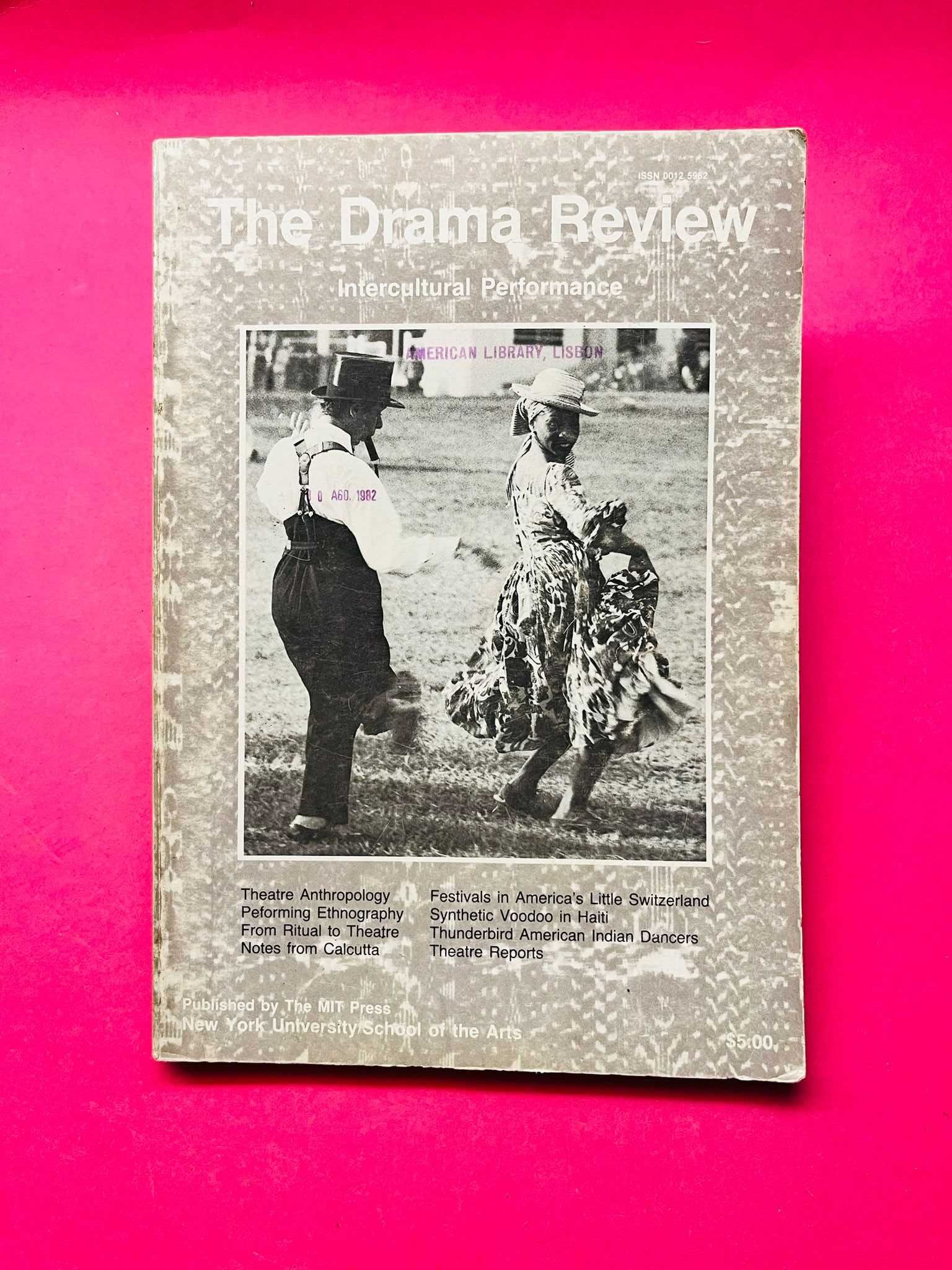 The Drama Review - Intercultural Performance - nº2 - Agosto 1982