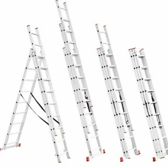 Лестница трехсекционная 3х6 Дельта