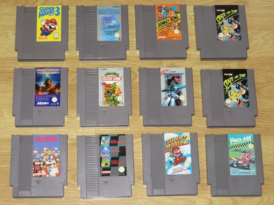 Nintendo Nes: Jogos, Acessórios, Componentes, etc...