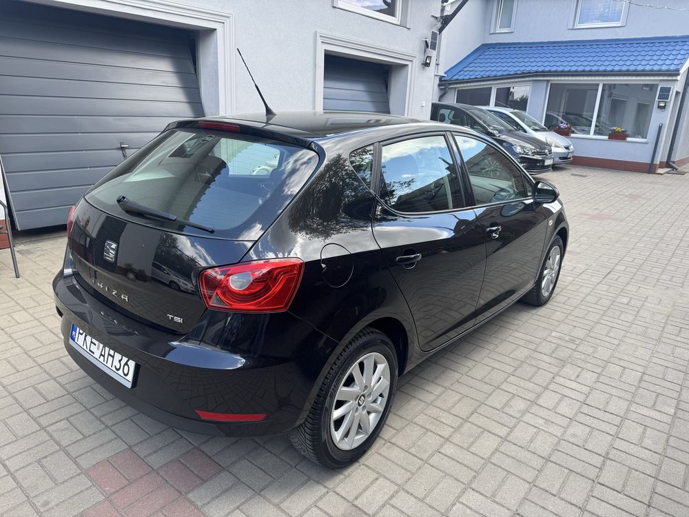Seat Ibiza 1.2 86 KM sprowadzony 2014 zarejestrowany klimatronic alumy