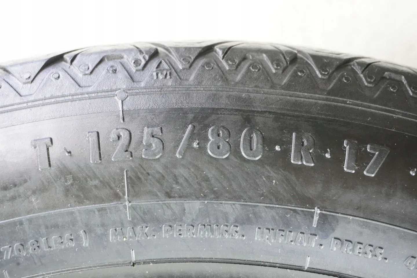 Koło dojazdowe 125/80/17 5X108 VOLVO XC60
