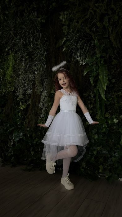 Прокат суконь Янгол сніжинки ялинка цукерки зірки Караван